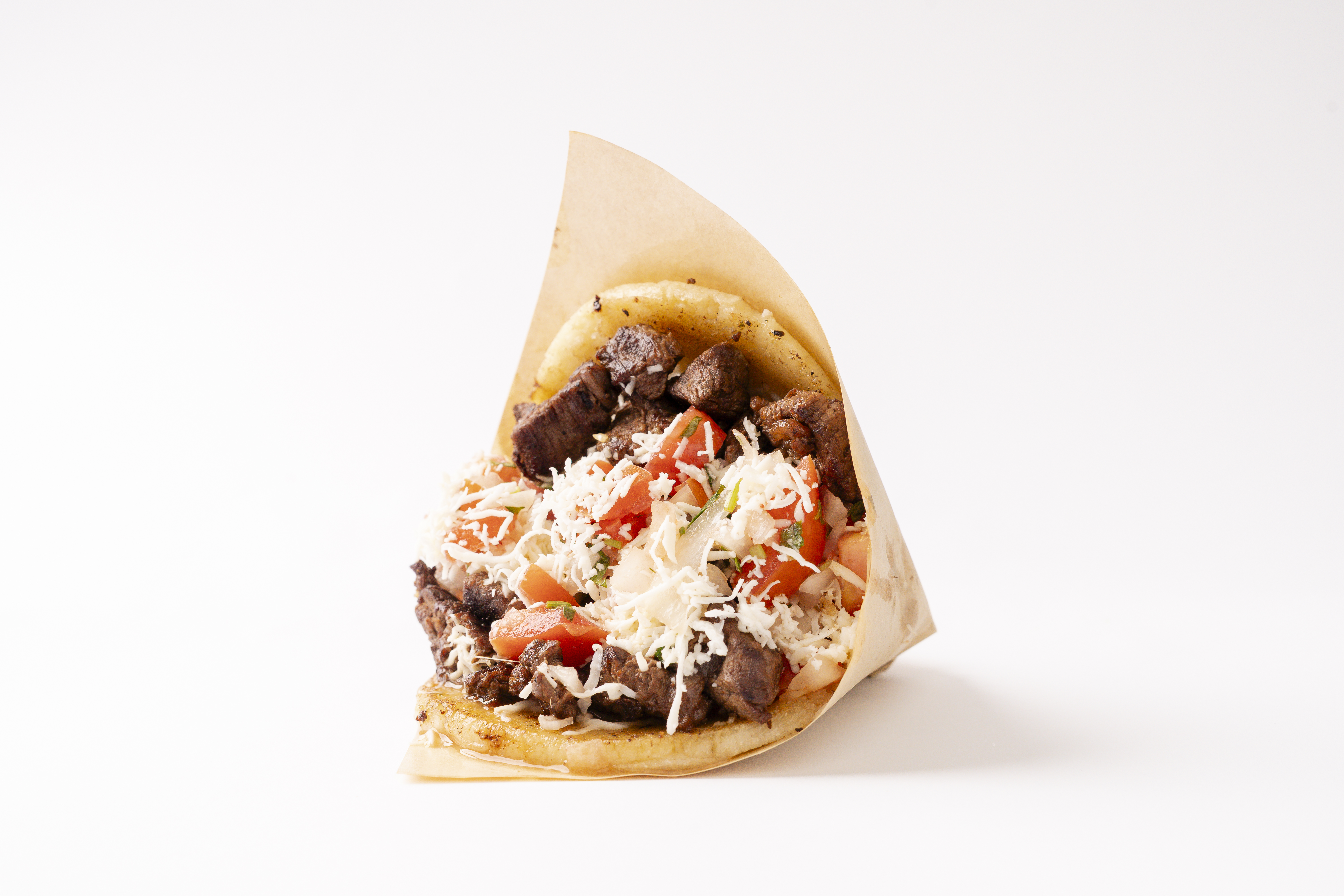 a piece of food on a plate