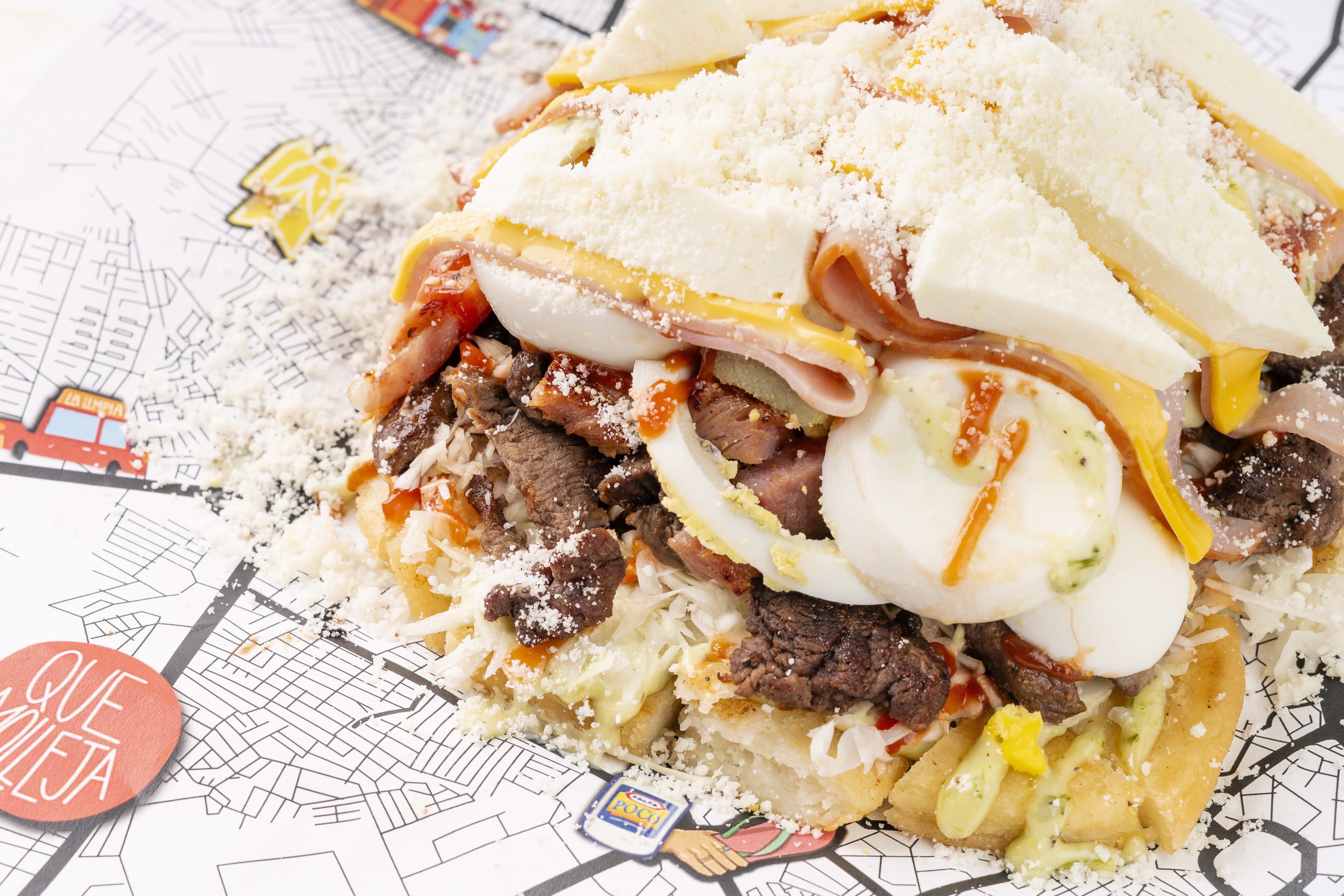 a piece of food on a plate