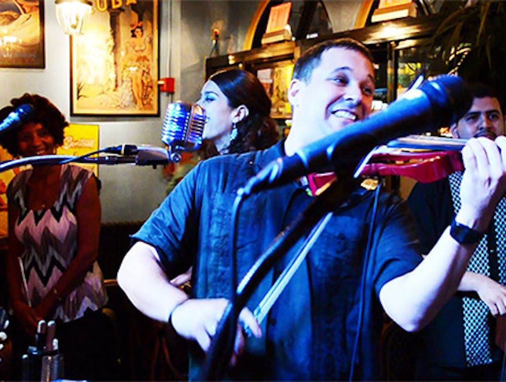 Musicians performing at one of our live music restaurants near Chelsea, Manhattan, New York.