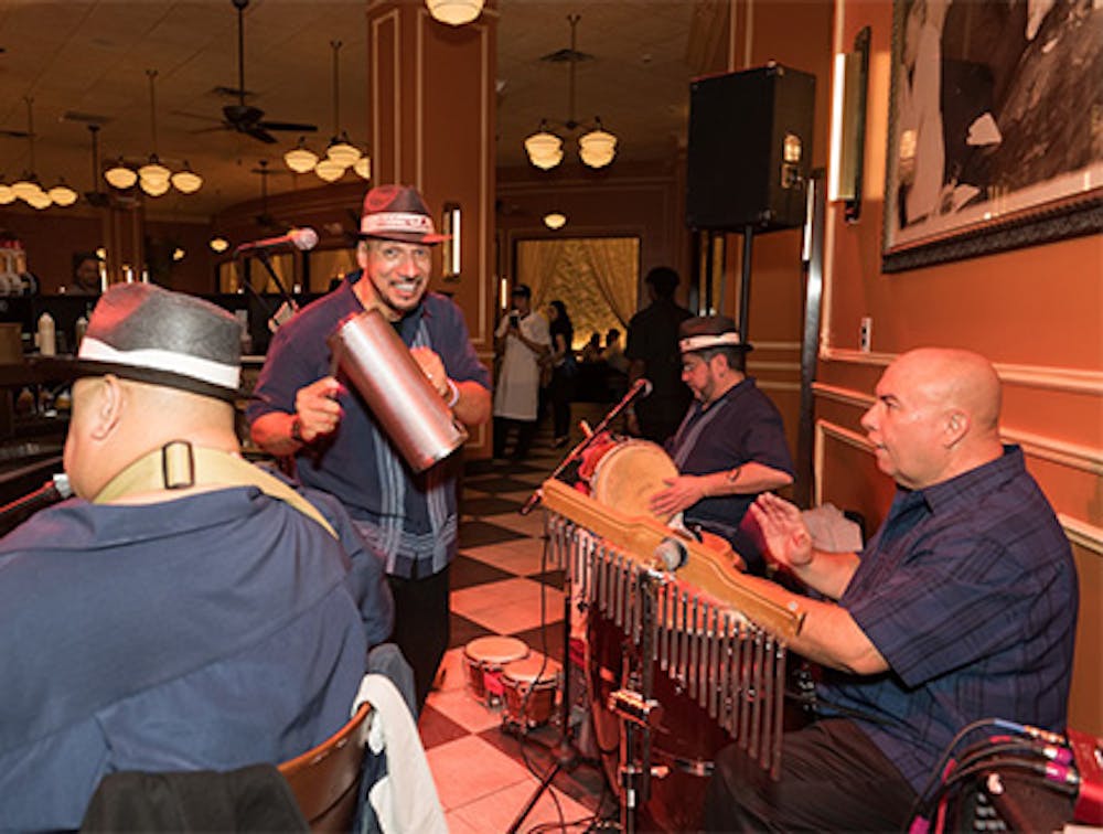 Musicians performing at one of our live music restaurants near Menlo Park Mall, Edison, New Jersey.