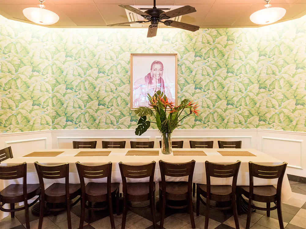 The Glass Room at our Williston Park event venue.