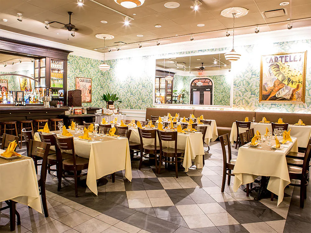 The Side Room at our Williston Park event venue.