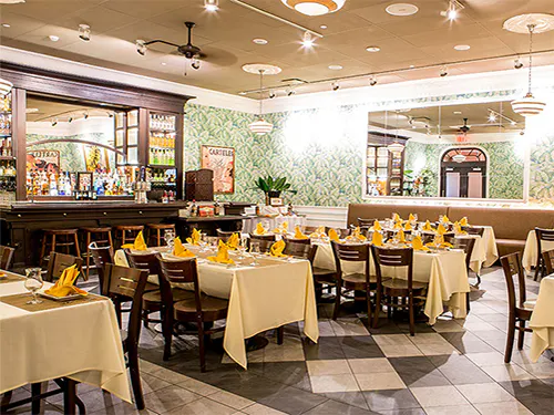 Guests enjoying delicious Cuban dishes served by Havana Central's Cuban food catering near Garden City, NY.