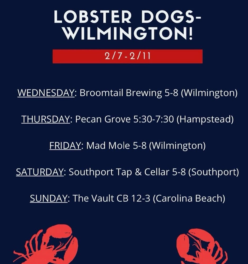Wilmington, NC Hours + Location Lobster Dogs Food Truck