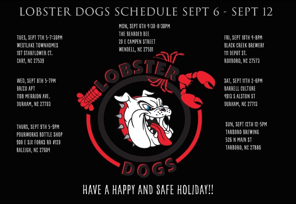 Raleigh, NC Hours + Location Lobster Dogs Food Truck