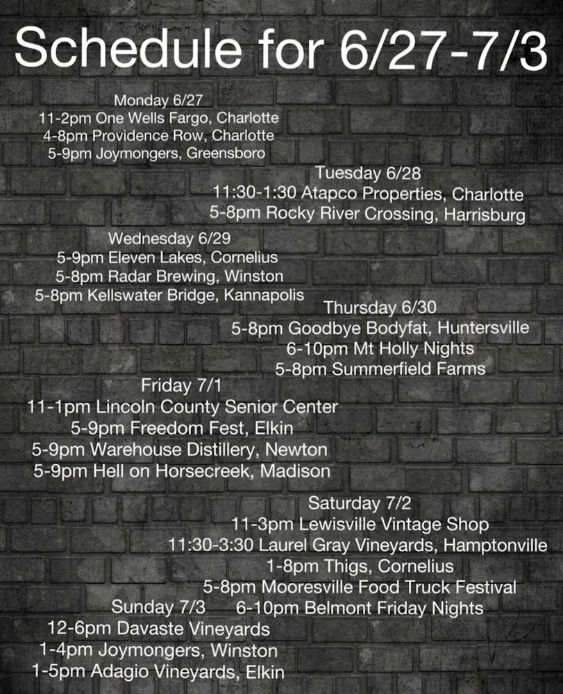 Winston Salem, NC Hours + Location Lobster Dogs Food Truck