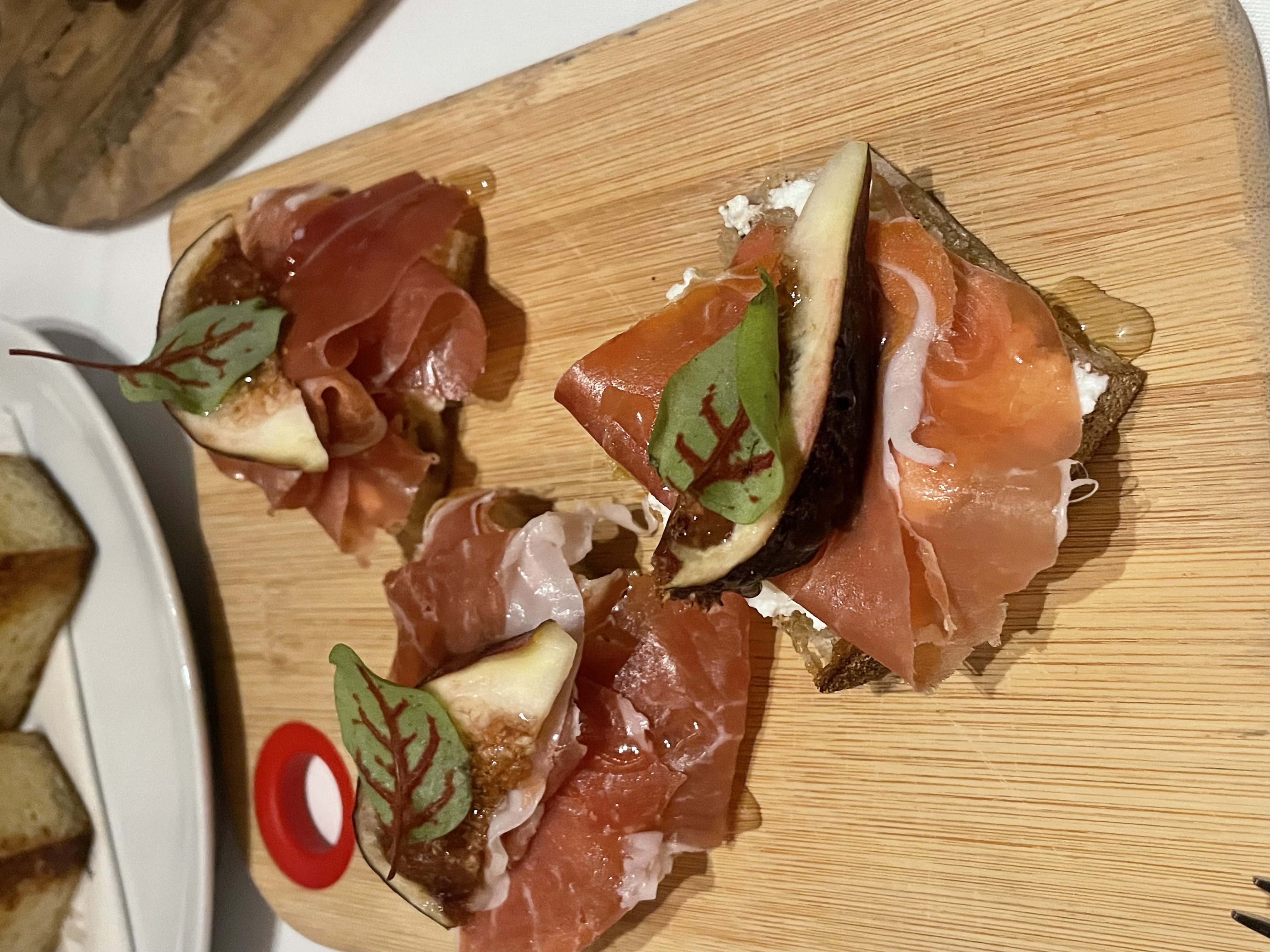a piece of meat on a cutting board