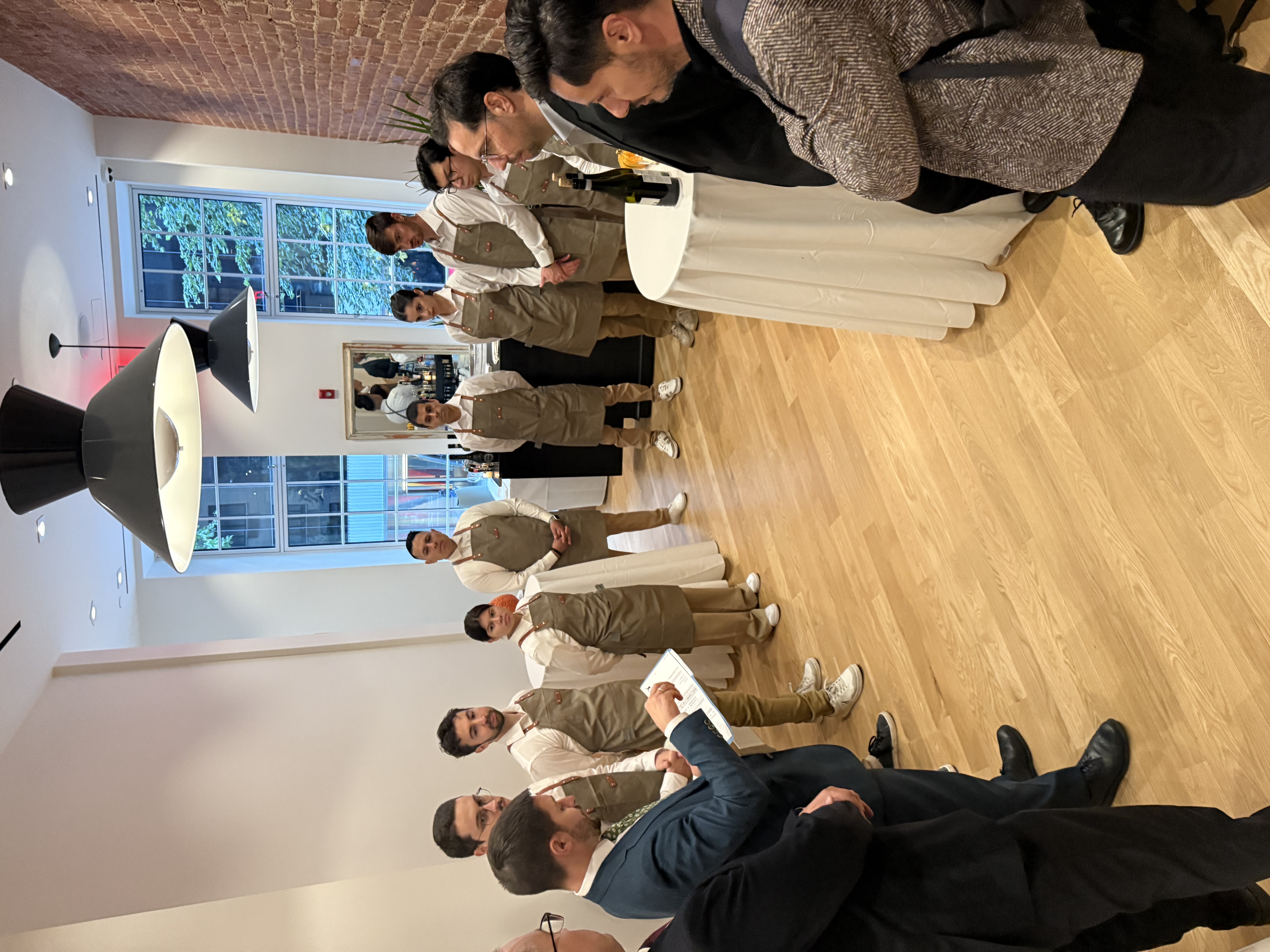 a group of people at an event