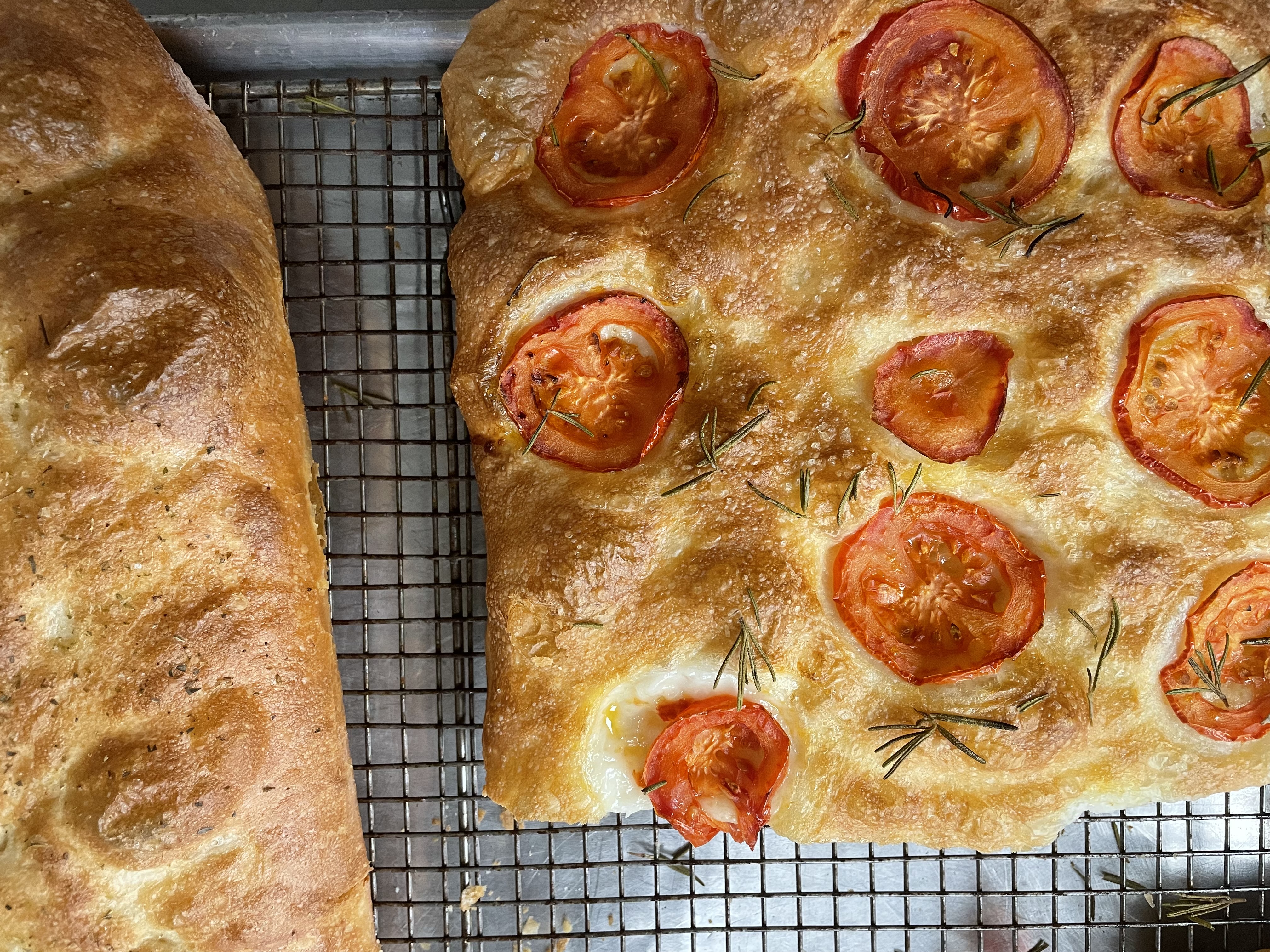 a pizza sitting on top of a pan