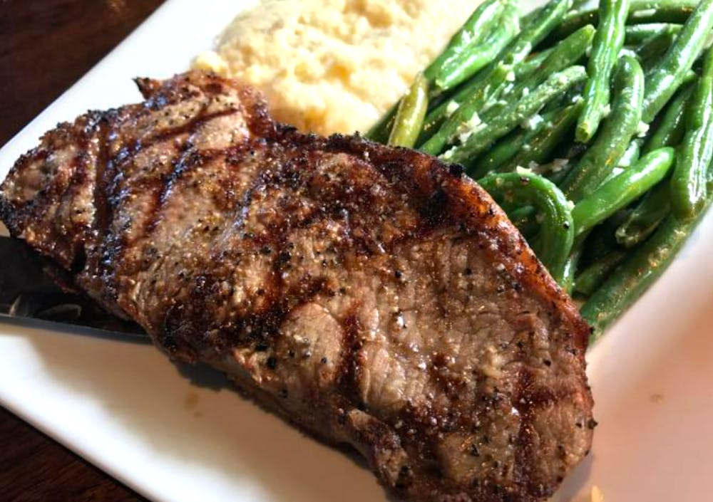 a plate of food