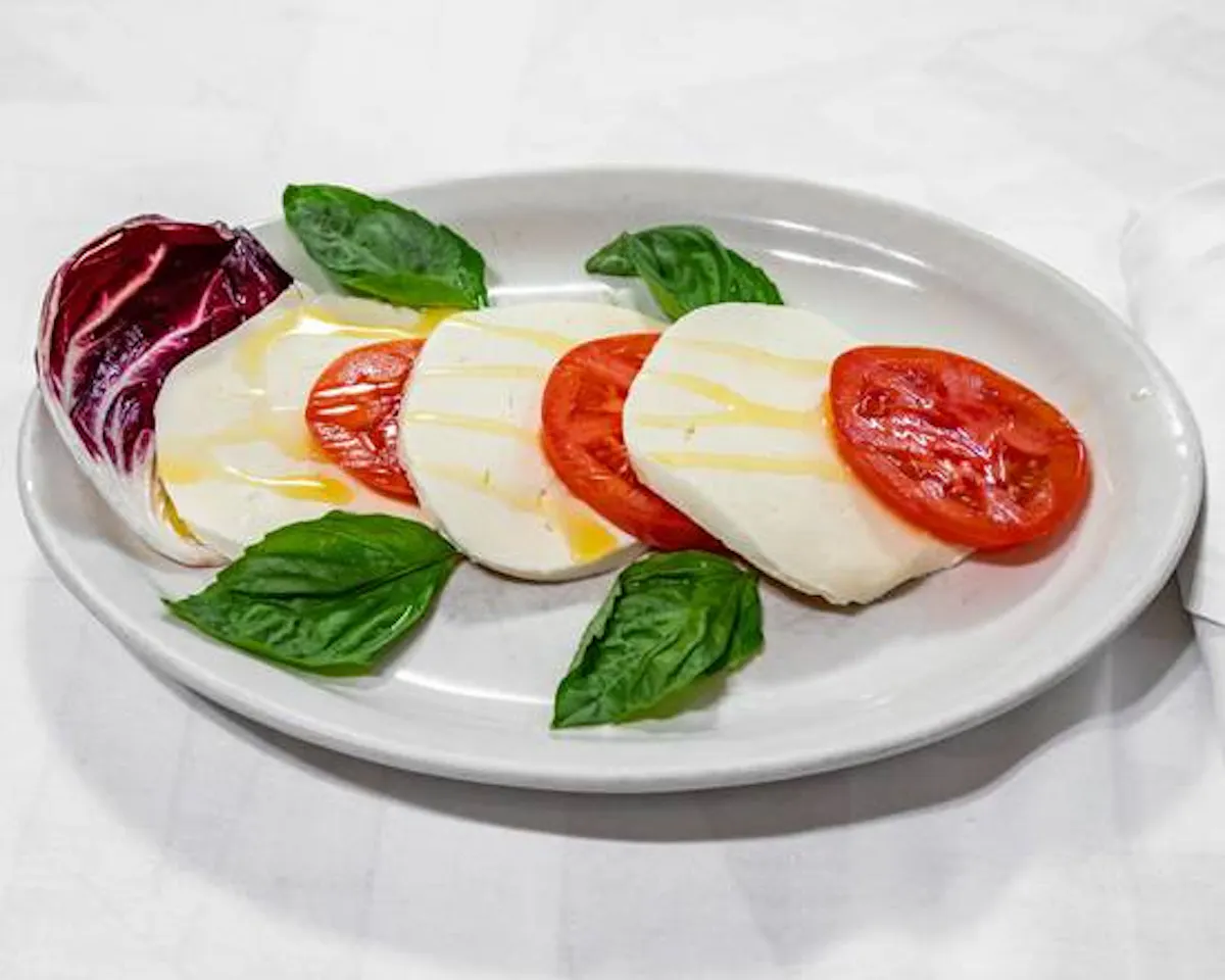 a plate of food on a table