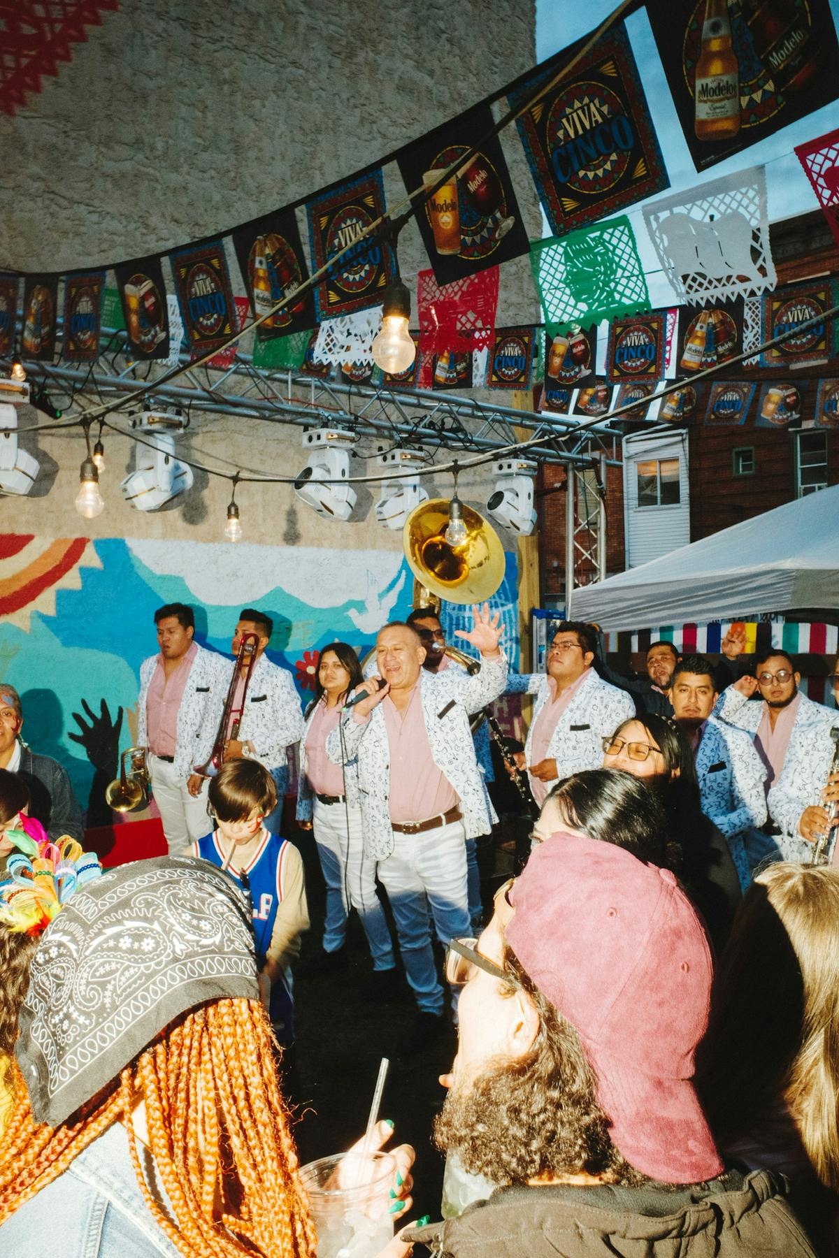 a group of people wearing costumes