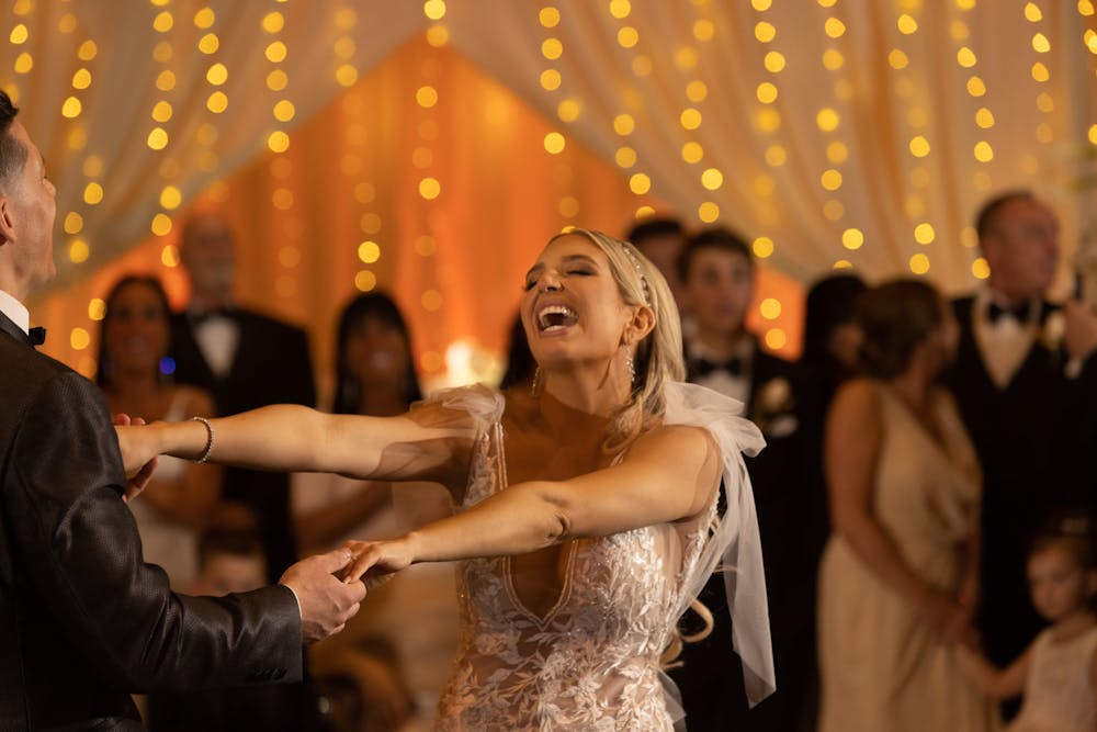 a group of people standing next to a person