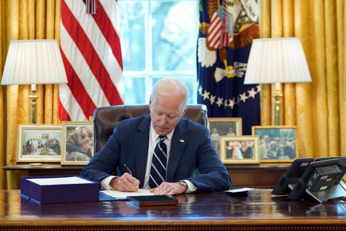 Biden signing