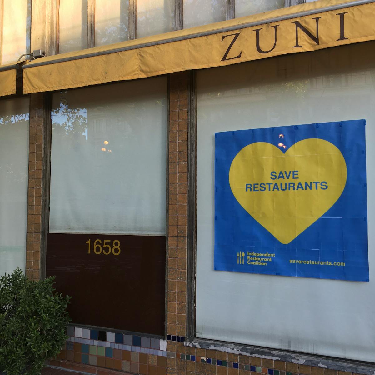 #SaveRestaurants Banner
