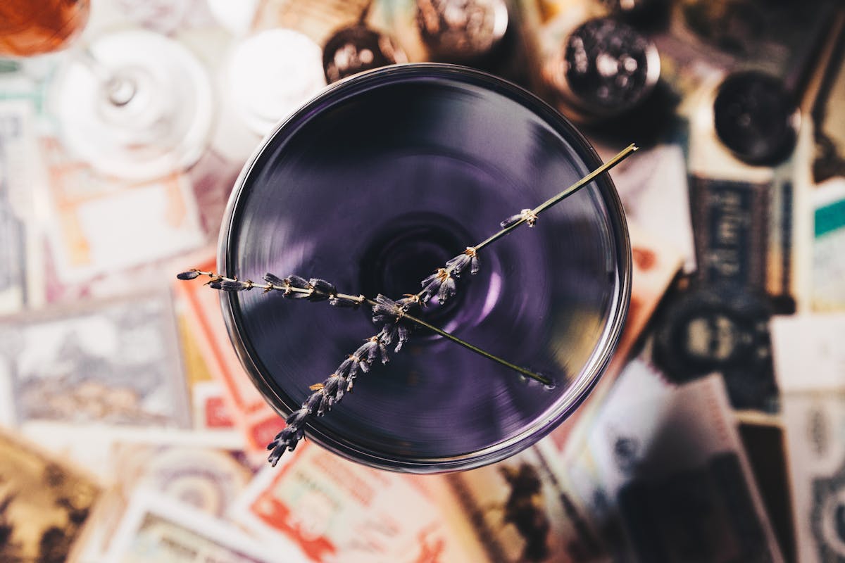 a close up of a bowl on a table