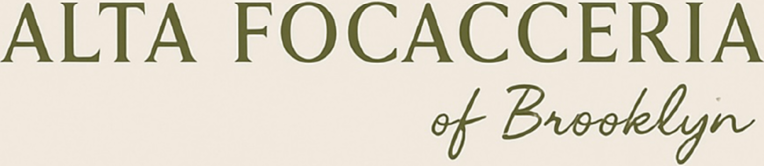 Alta Focacceria Home