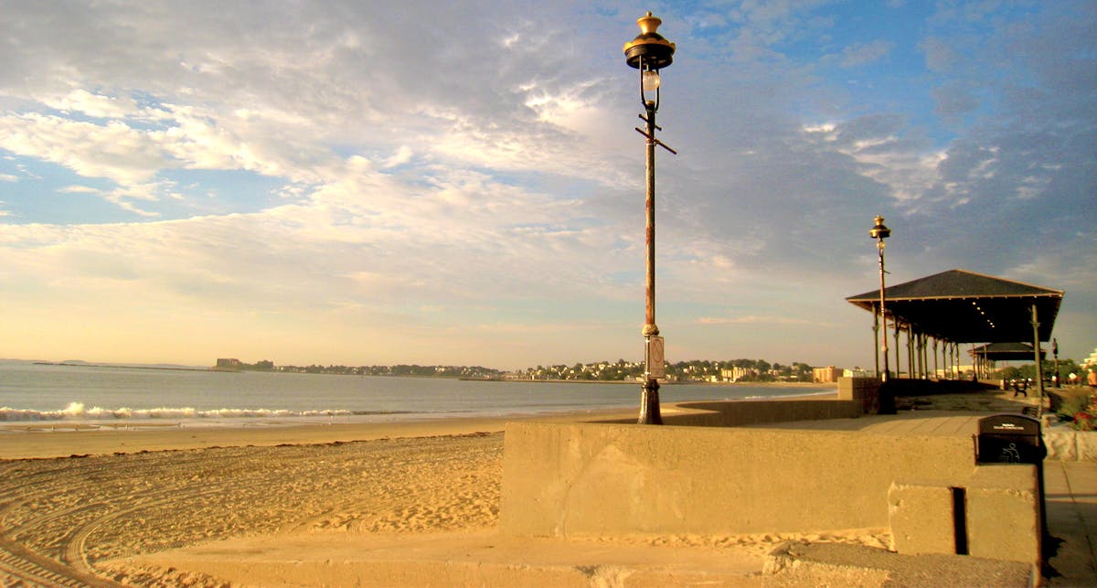 a beach