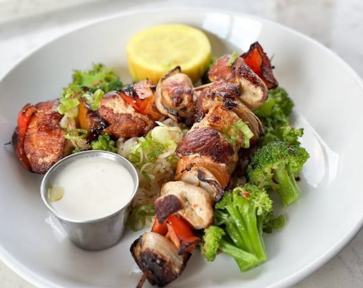 chicken skewers