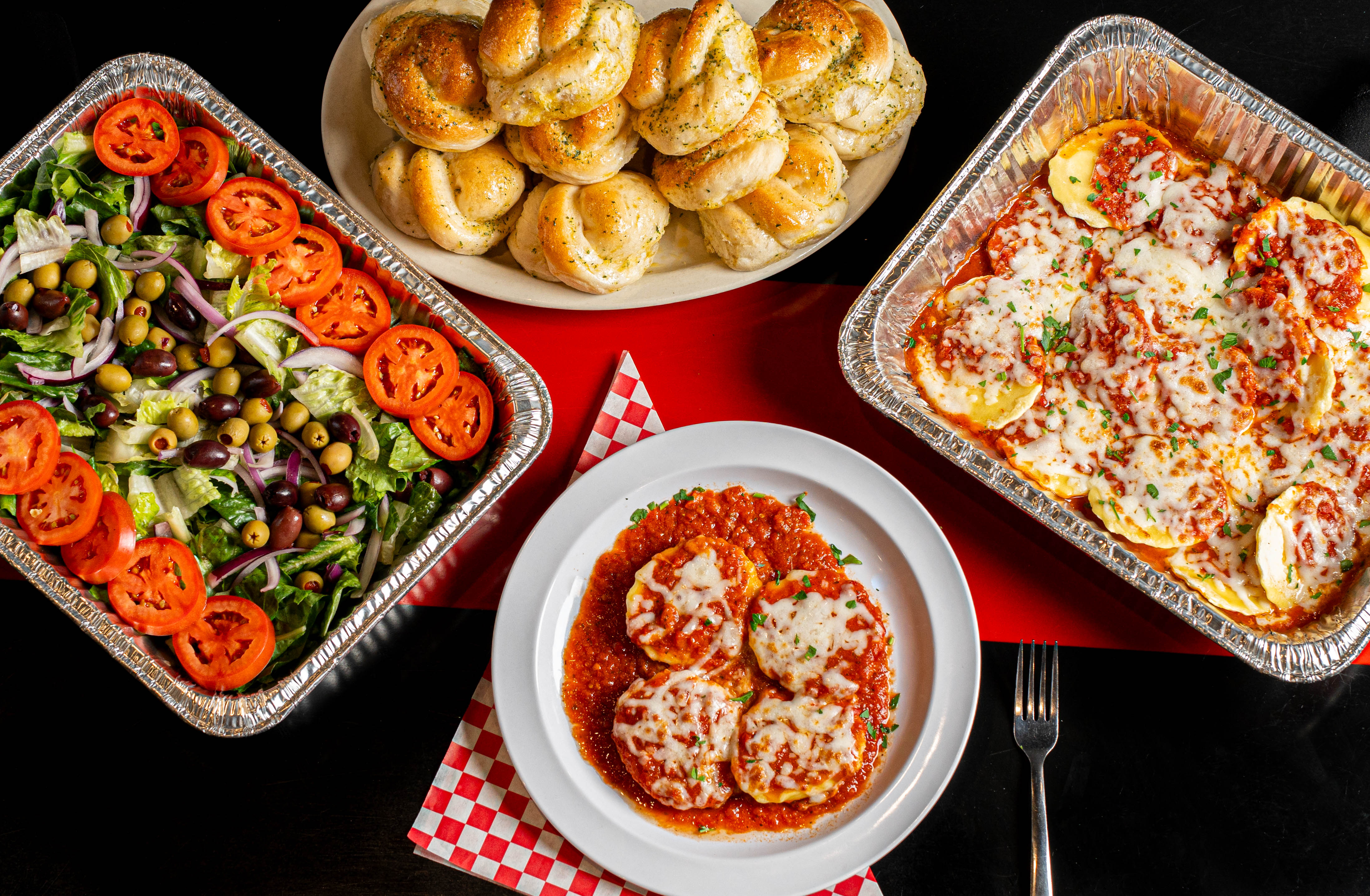 catering cheese ravioli