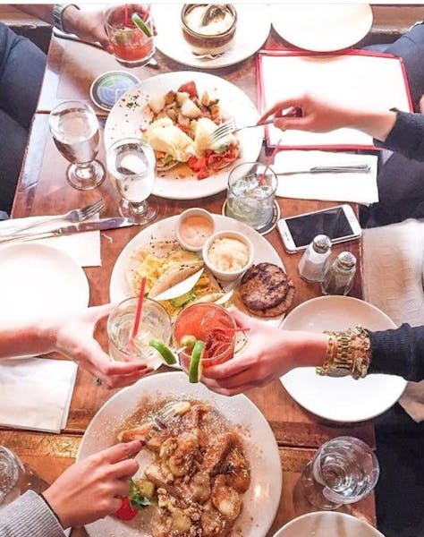 Bottomless Brunch Greenwich Street Tavern American Bar in NYC