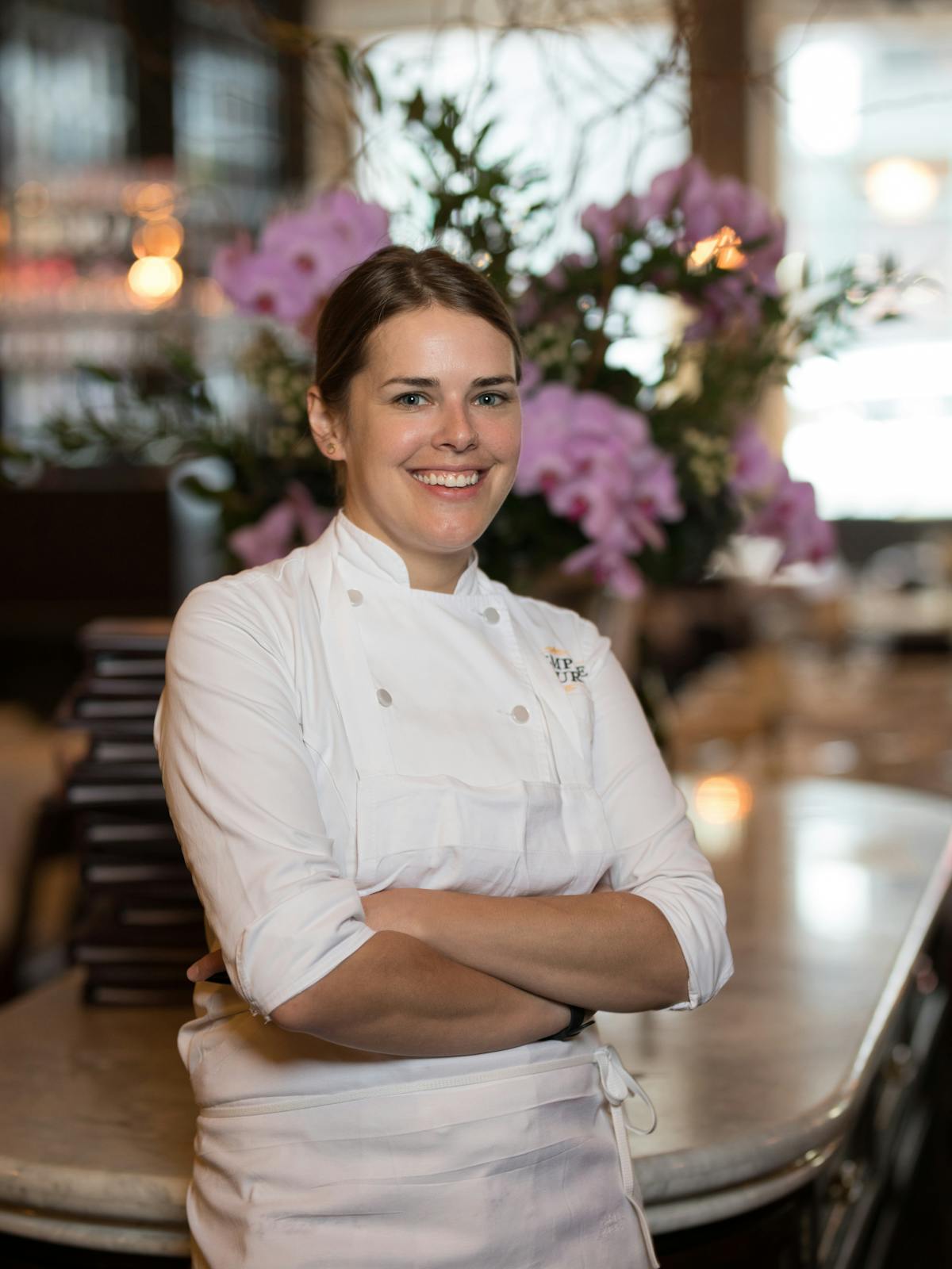 Abby Swain in the Main Dining Room