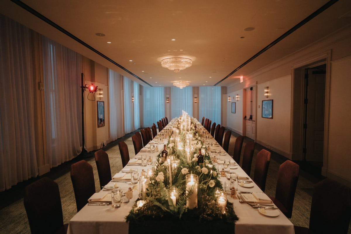 a large room