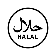 halal meat served at Casa Masala label