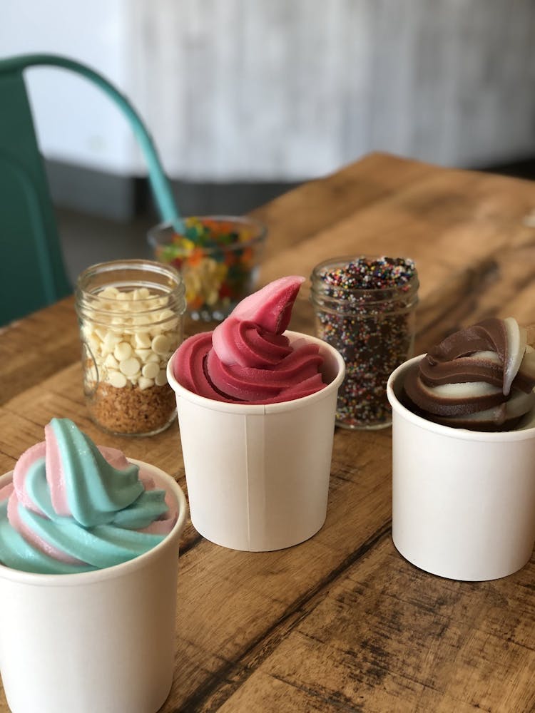 a cup of coffee on a table