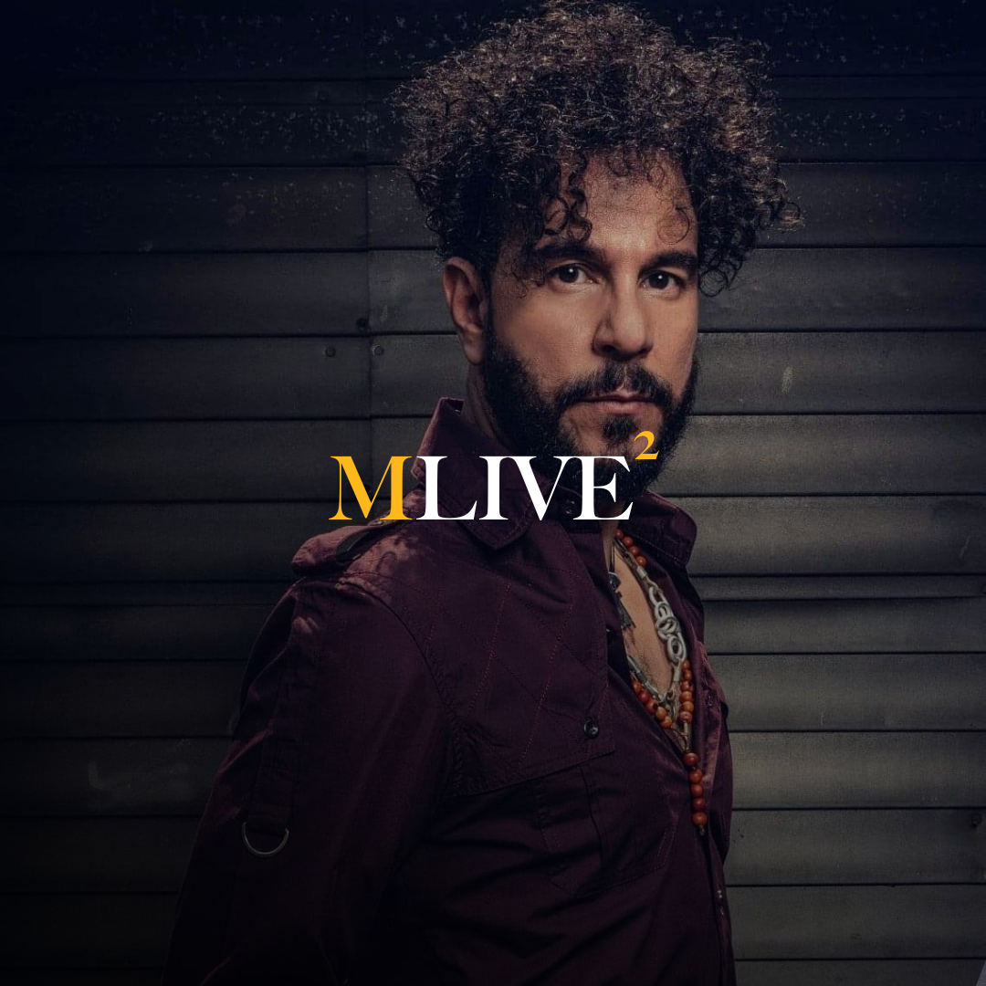 a man looking at the camera