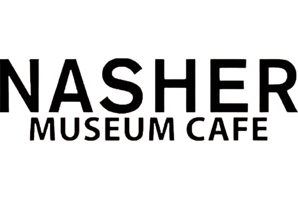 a black background with red text