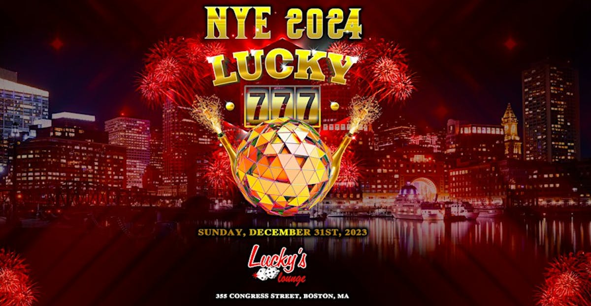 new year's eve at lucky's lounge boston ma
