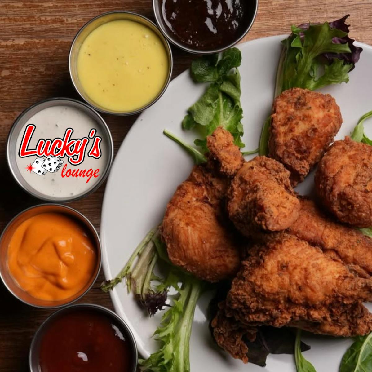 chicken wings with sauce