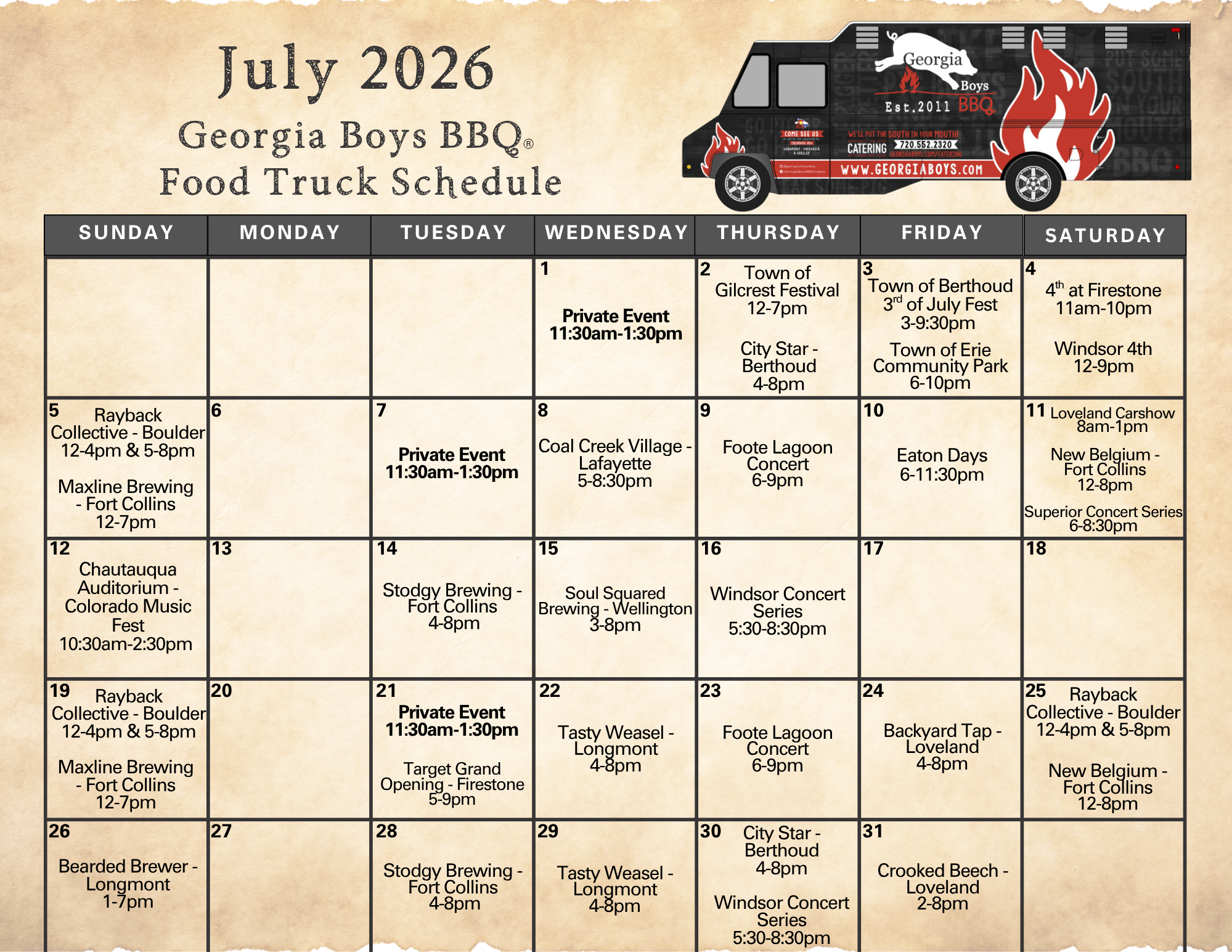 calendar