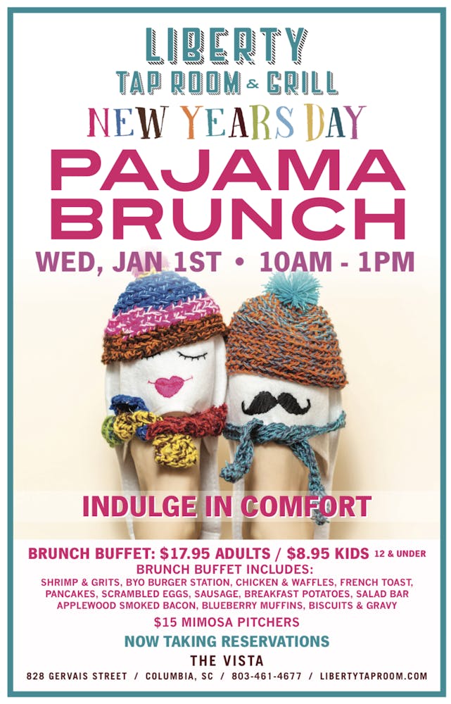 New Year S Day Pajama Brunch Liberty Tap Room Grill