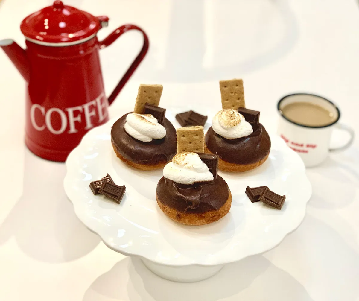 chocolate donuts