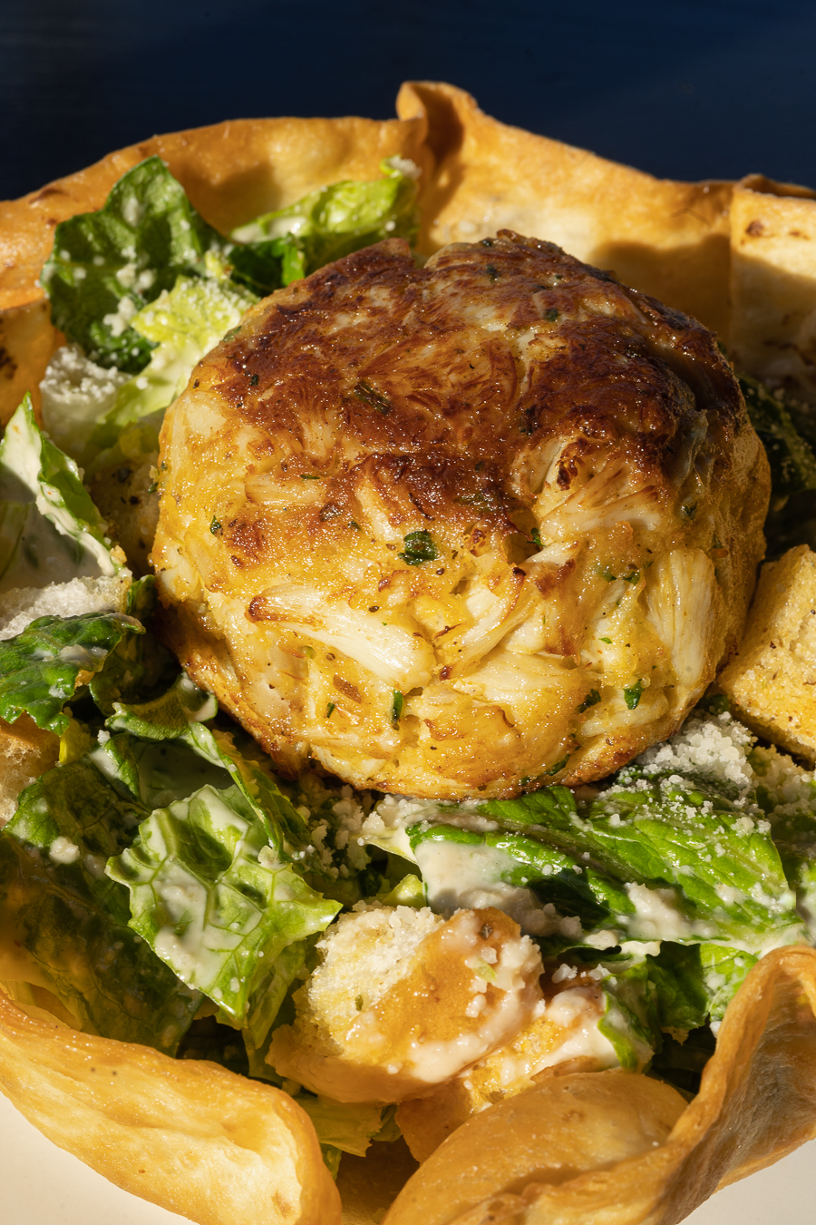 a close up of food