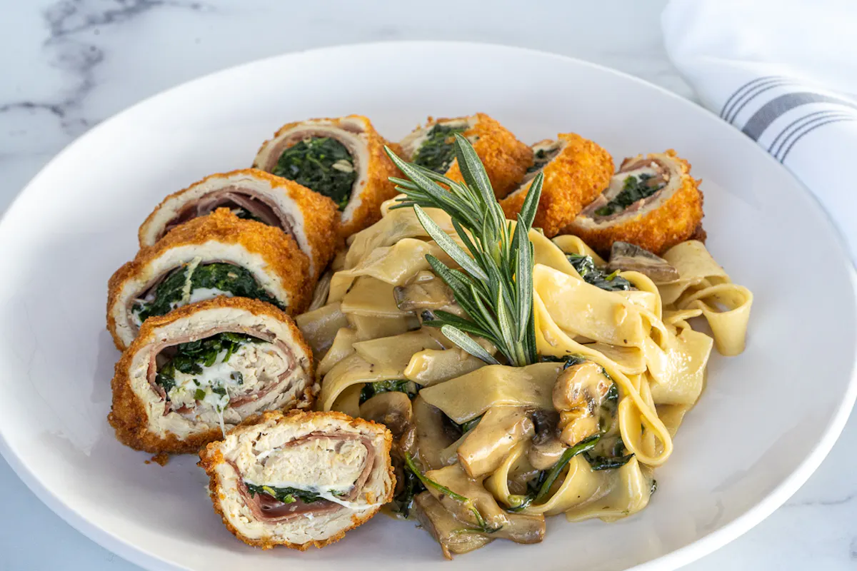 a plate of food