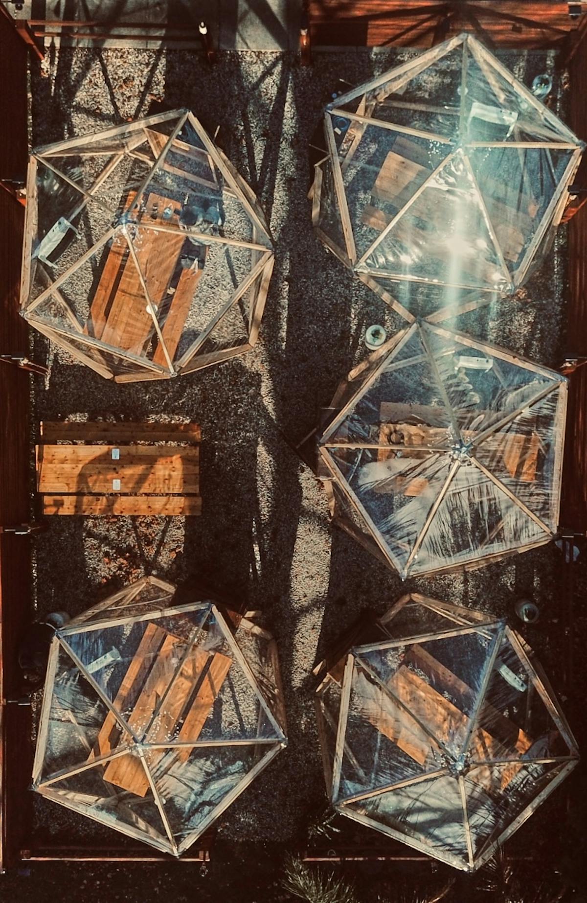 a stack of flyers on a table