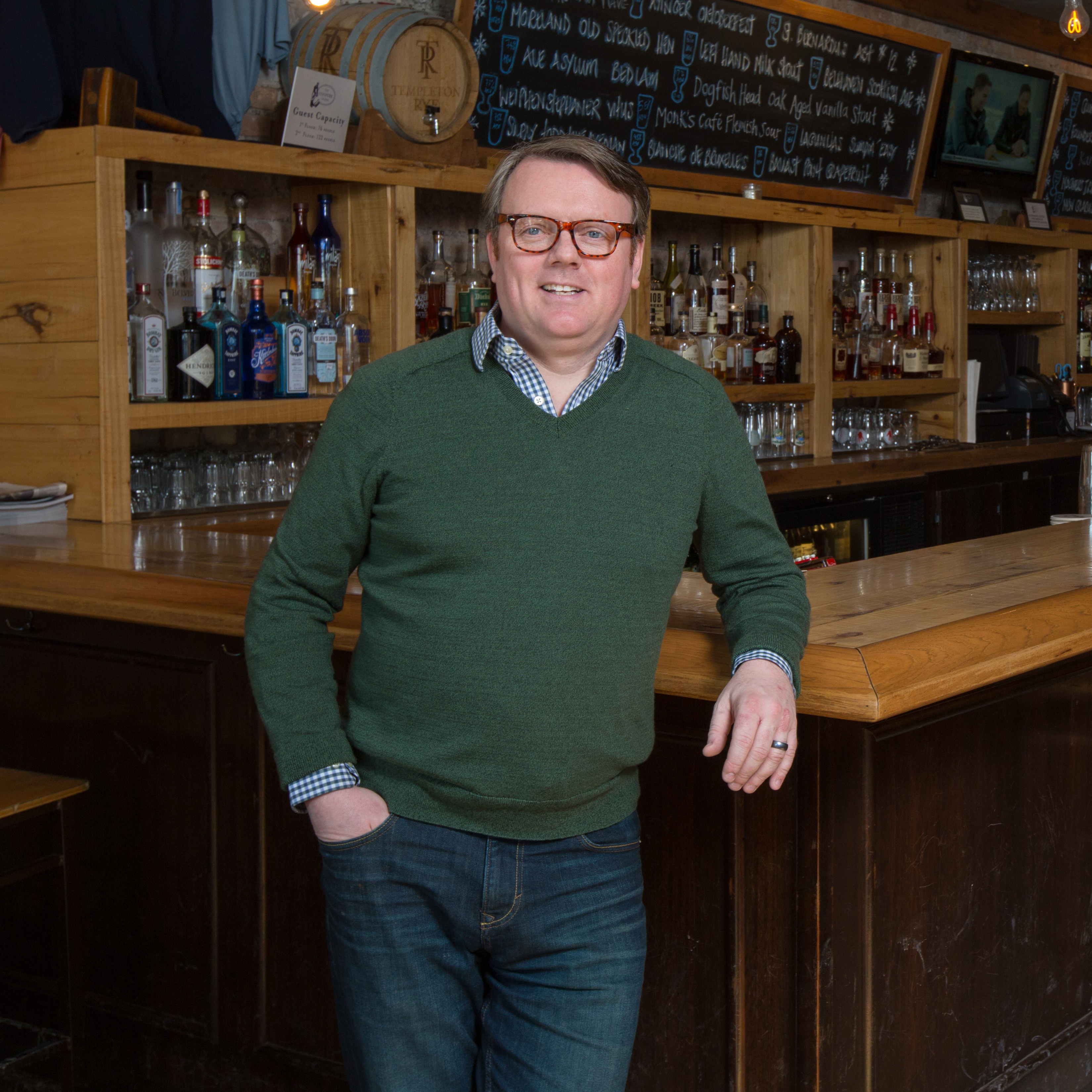 Peter McElvanna proprietor of The Coopers Tavern downtown Madison Wisconsin