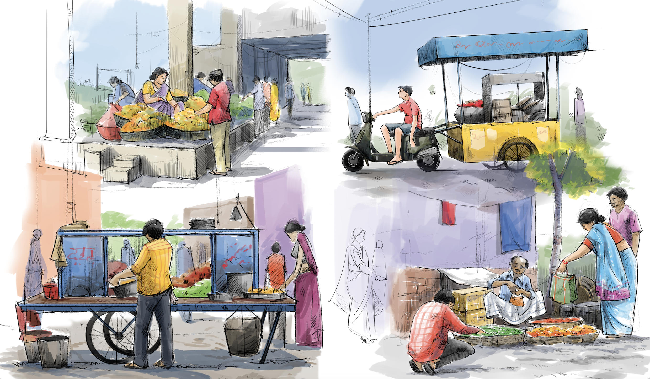indian drawing