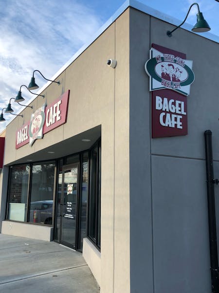 About My Three Sons Bagel Cafe in New York