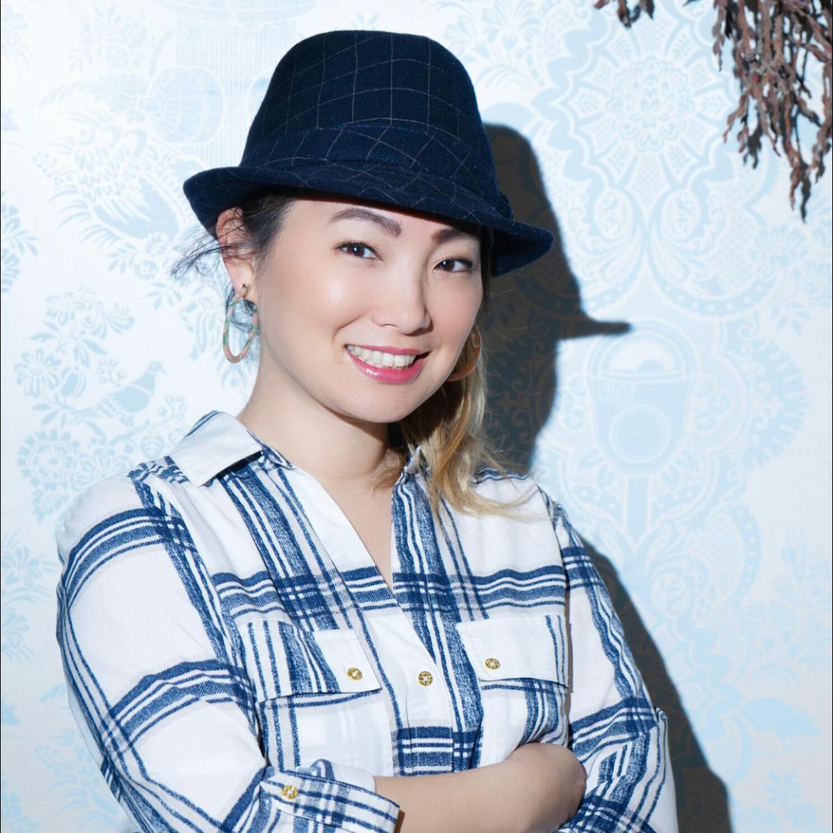 a person posing for the camera