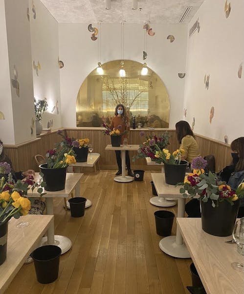 Floral Design Class Working with Local Flowers Il Fiorista Italian