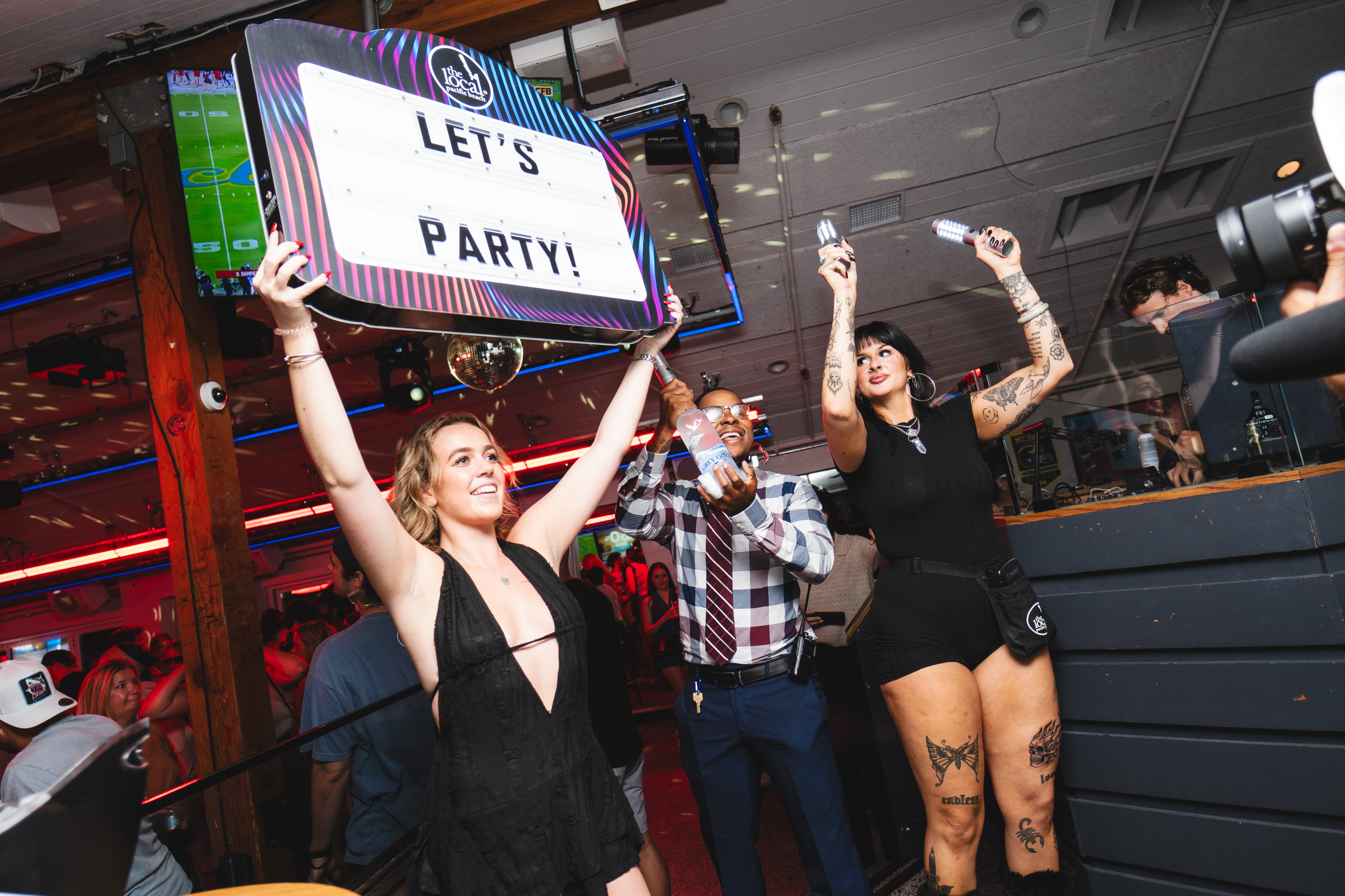 a group of people posing for the camera