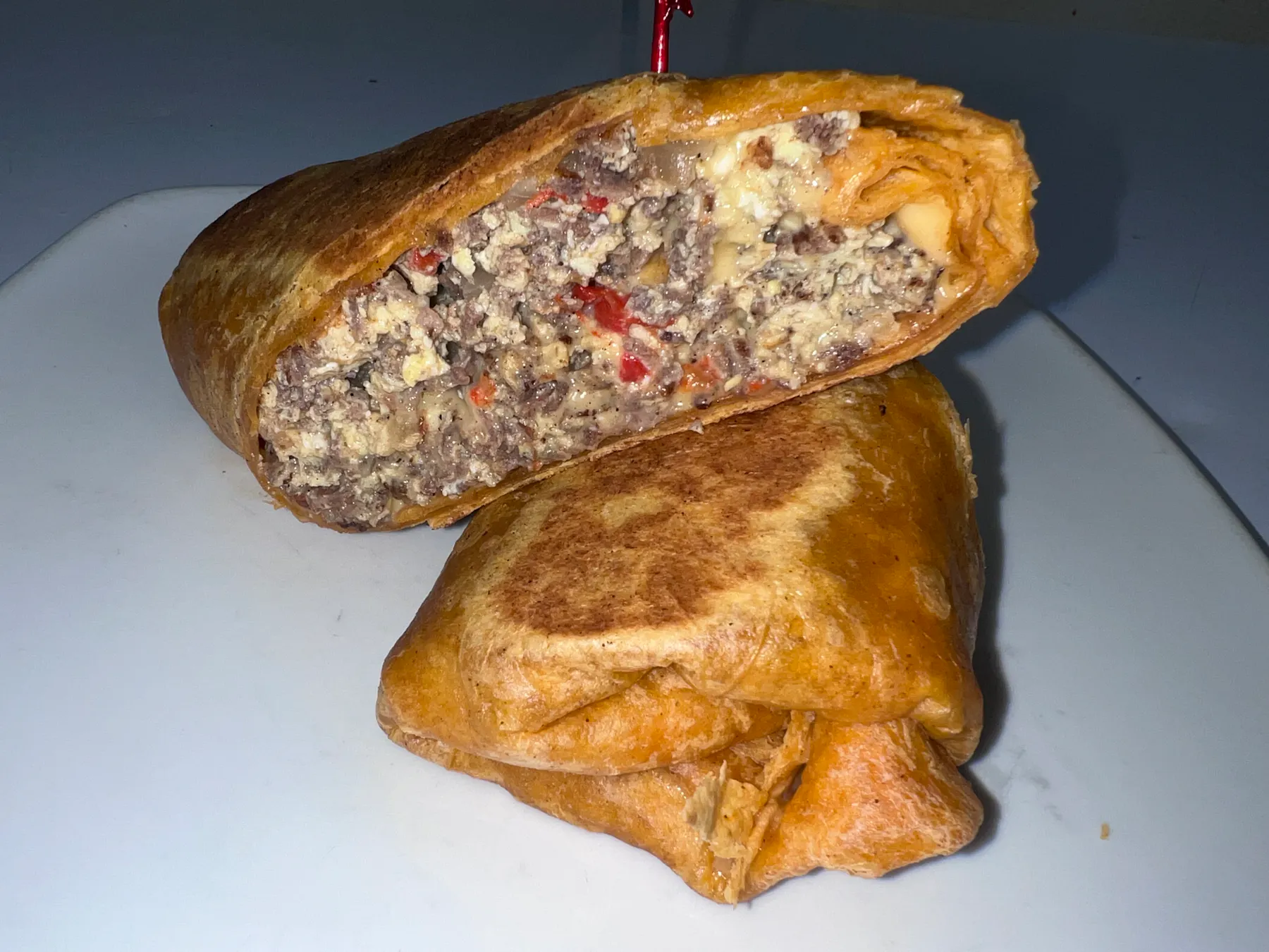 Cheesesteak and Eggs