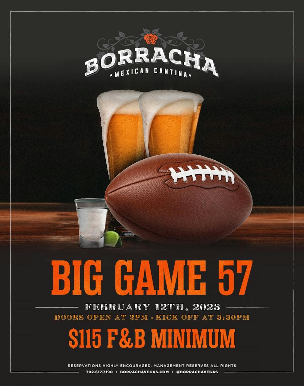 an event flyer