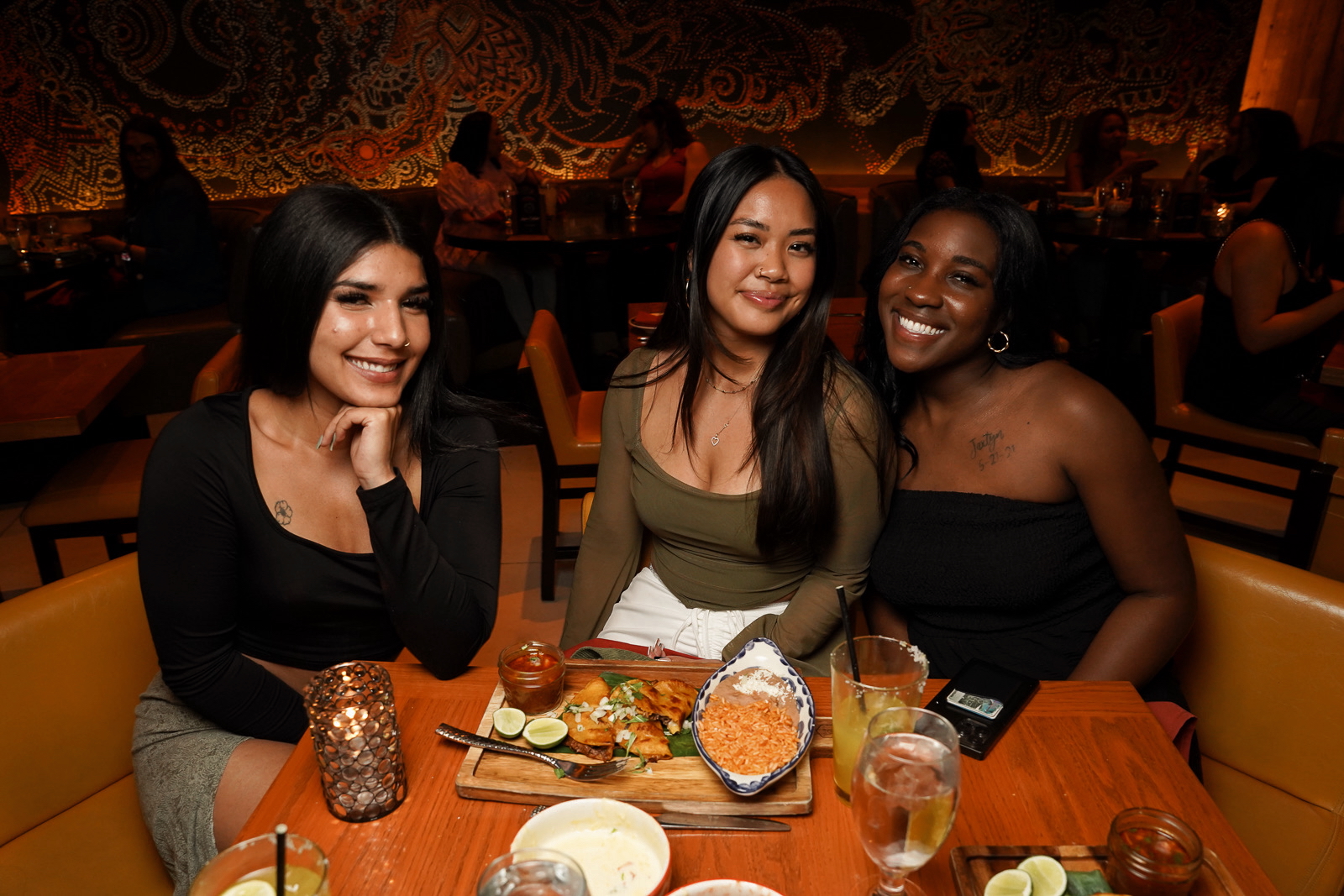 perfect spot wih friends for the holidays for those searching for 'mexican near me'