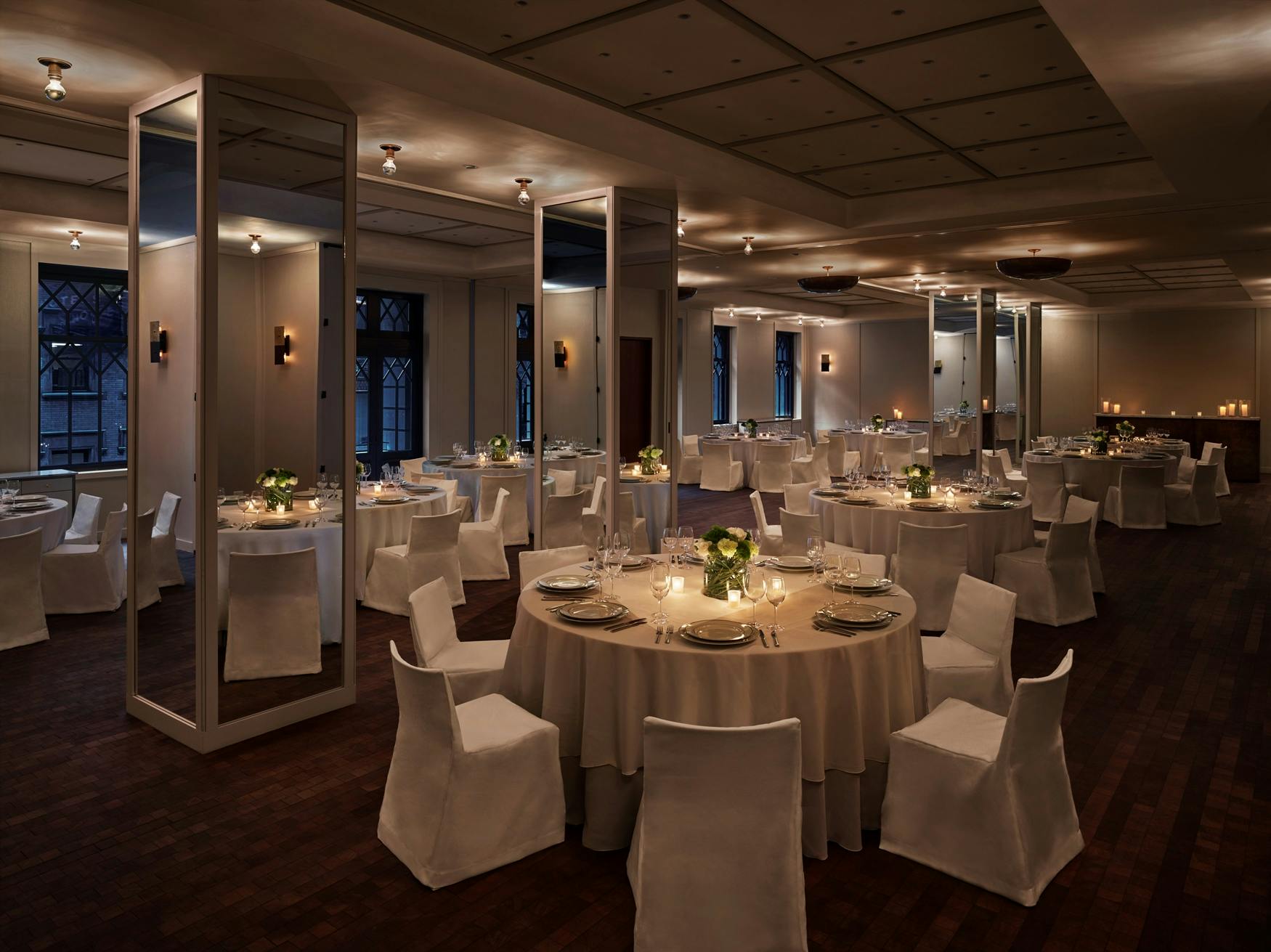 a large room