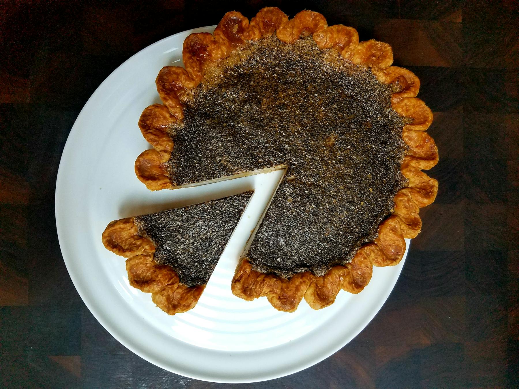 A coffee pie by Four and Twenty Blackbirds